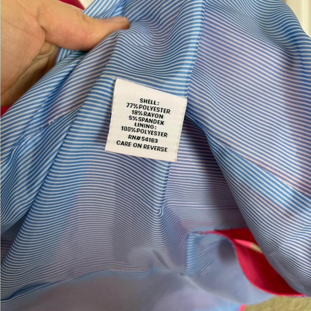 Tommy Hilfiger Vibrant Pink Blazer - Picture 4 of 5